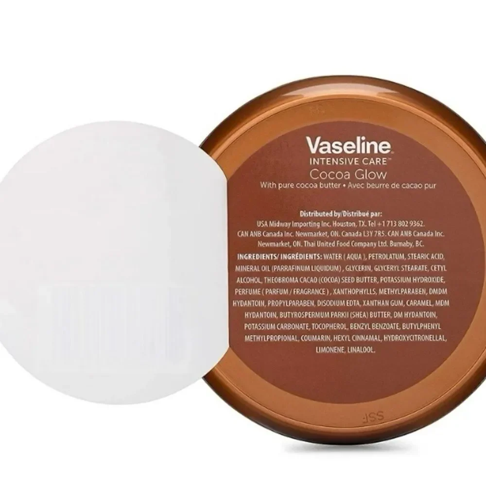 🛍️ Vaseline Intensive Care Cocoa Glow Body Cream 2.5 FL oz💥